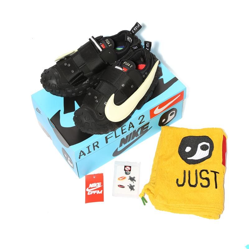 CPFM × NIKE | AIR FLEA 2 | BLACK/ALABASTER - NEWEST OFFICIAL