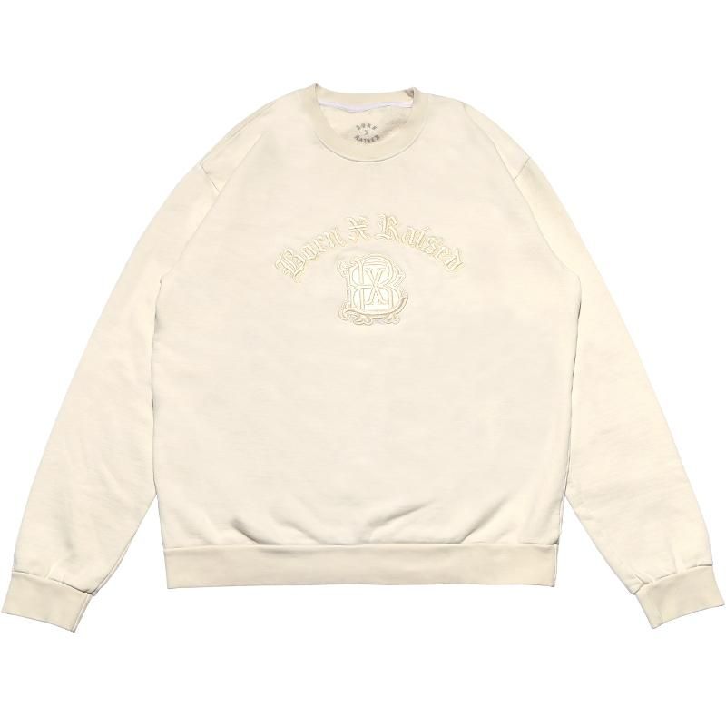 BORN x RAISED | CREWNECK SWEAT SHIRTS - NEWEST OFFICIAL