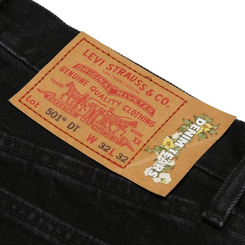 Levi's 501 デニムティアーズ W28L30 Denim Tears x Levi's 501 デニム ジーンズ Cotton Wreath jean