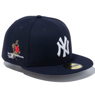 NEW ERA 59FIFTY<br>MLB STATE FLOWERS<br>NEW YORK YANKEES