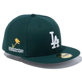 NEW ERA 59FIFTY<br>MLB STATE FLOWERS<br>LOS ANGELES DODGERS
