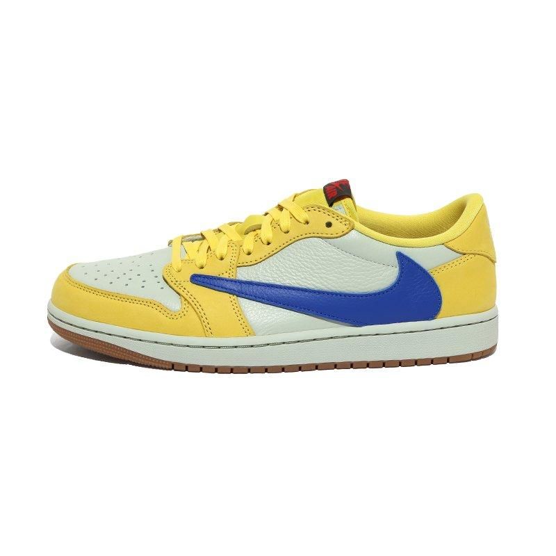 TRAVIS SCOTT × NIKE WMNS AIR JORDAN 1 LOW CANARY - NEWEST