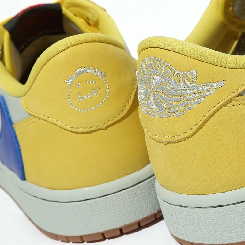 TRAVIS SCOTT × NIKE WMNS AIR JORDAN 1 LOW CANARY - NEWEST TRAVIS SCOTT × NIKE WMNS AIR JORDAN 1 LOW CANARY - NEWEST