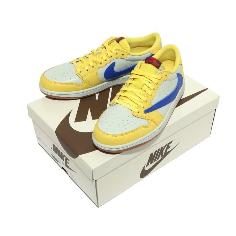 TRAVIS SCOTT × NIKE WMNS AIR JORDAN 1 LOW CANARY - NEWEST TRAVIS SCOTT × NIKE WMNS AIR JORDAN 1 LOW CANARY - NEWEST