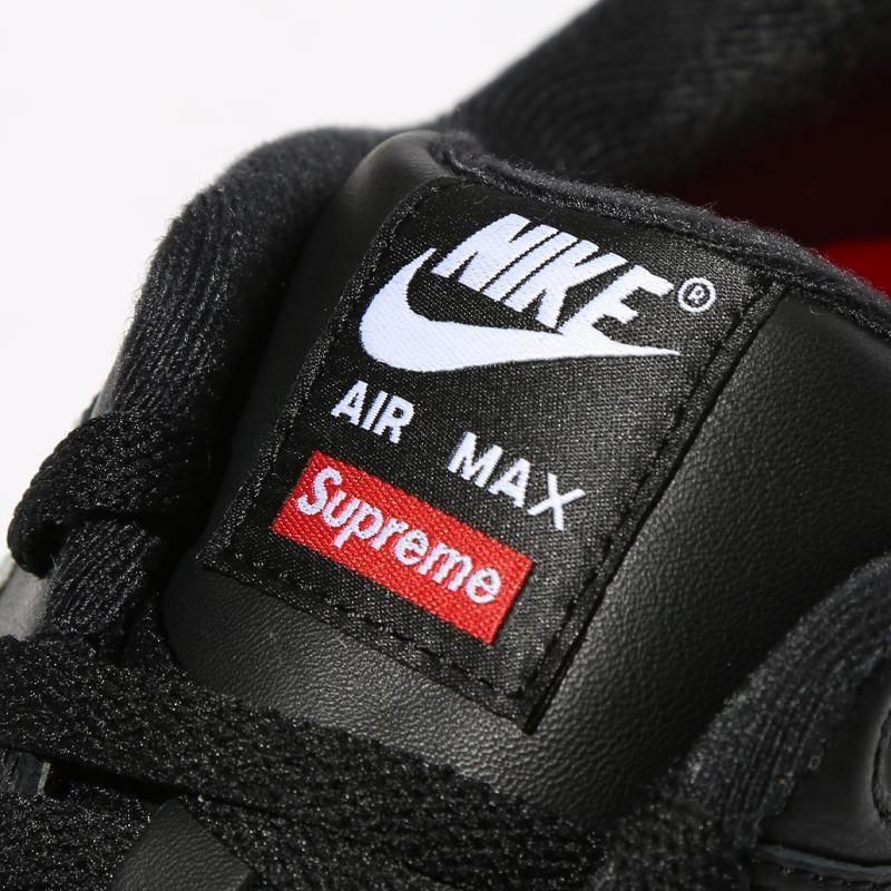 SUPREME × NIKE | AIR MAX 1 | BLACK - NEWEST OFFICIAL ONLINE