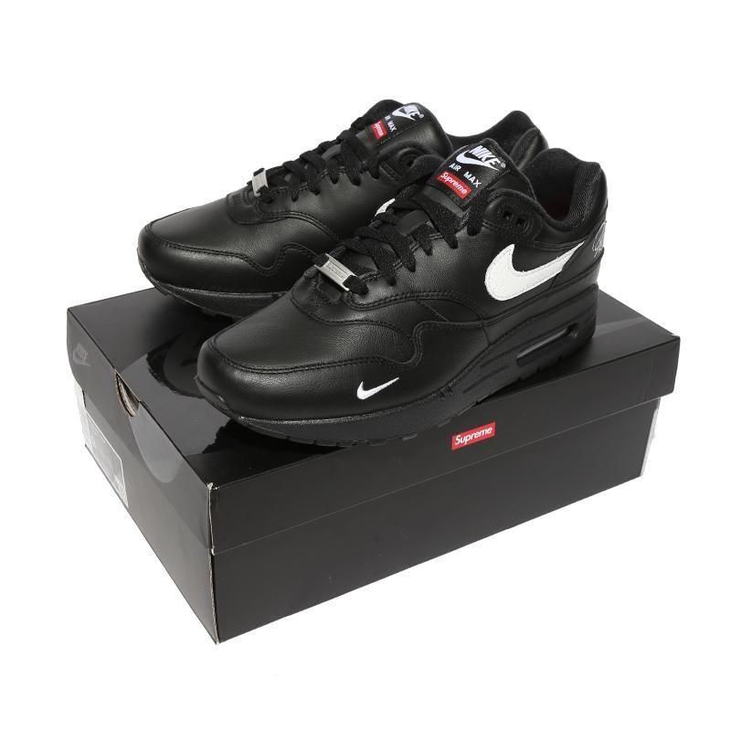 靴 supreme nike air max SUPREME × NIKE | AIR MAX 1 | BLACK - NEWEST OFFICIAL ONLINE