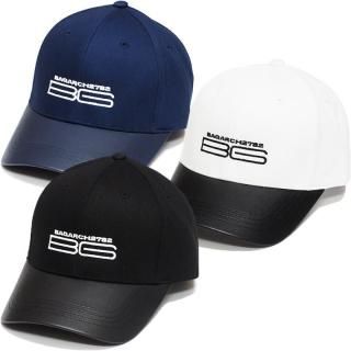 BAGARCH<br>PU LEATHER VISOR<br>6 PANEL CAP -BG-