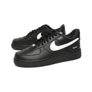 SUPREME  NIKE<br>AIR FORCE 1 LOW<br>BLACK/WHITE