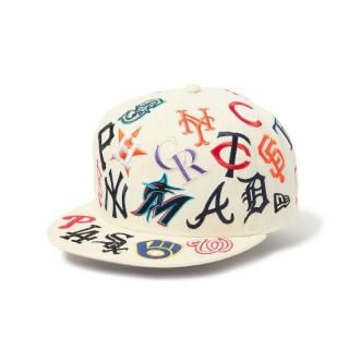 NEW ERA 9FIFTY<br>TEAM LOGO<br>ALLOVER MLB