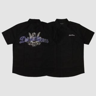 DREAM TEAM<br>Dreamteam Angel Logo<br>Rhinestone SS Work Shirts