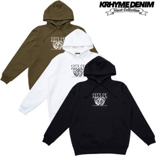 KRHYME DENIM<br>HOODED SWEAT SHIRTS<br>