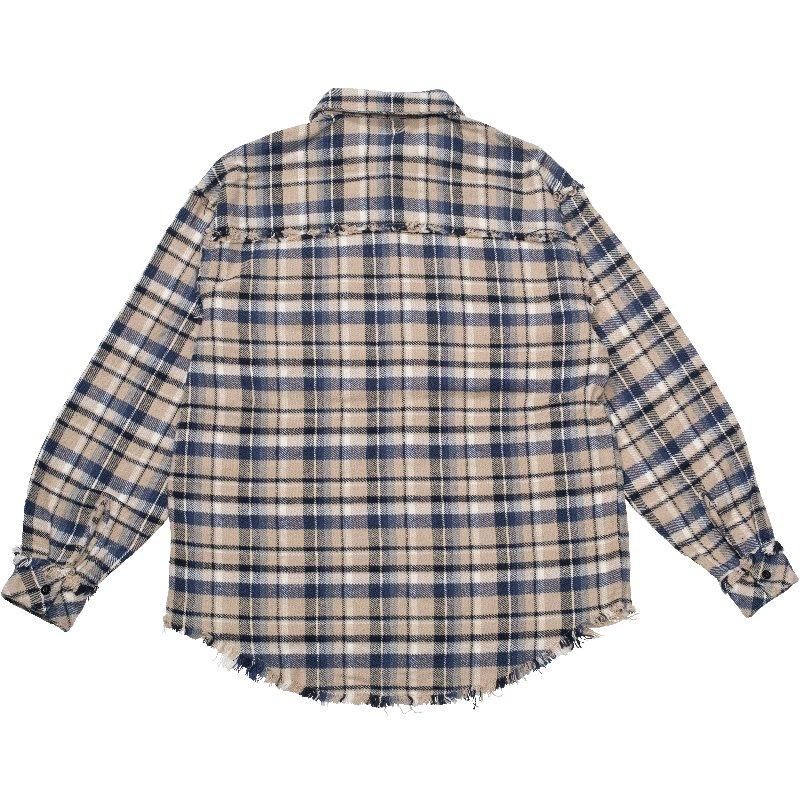 FREAK'S STORE/NEW LOOSE FIT OMBRE CHECK SHIRT SS｜Daytona