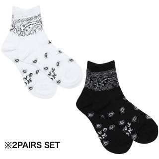 KRHYME DESIGN<br>SHORT SOCKS 2PAIRS SET<br>