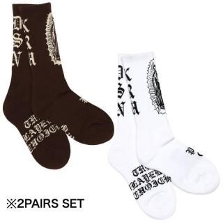 KRHYME DESIGN<br>SOCKS 2PAIRS SET<br>