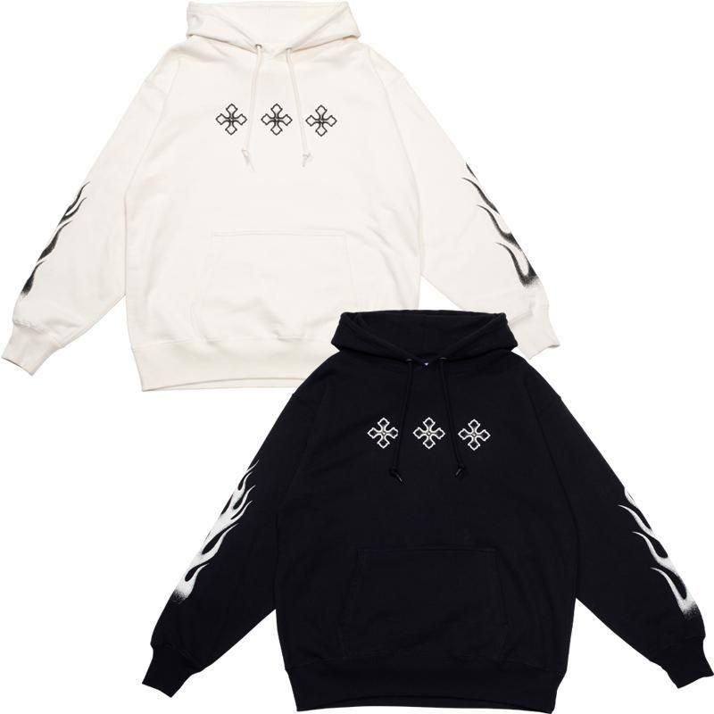 unfame フーデッドスウェット | CROSS - NEWEST OFFICIAL ONLINE