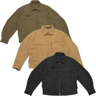 KRHYME DESIGN<br>COTTON ZIP JACKET