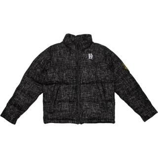 KRHYME DESIGN<br>TWEED PUFF JACKET