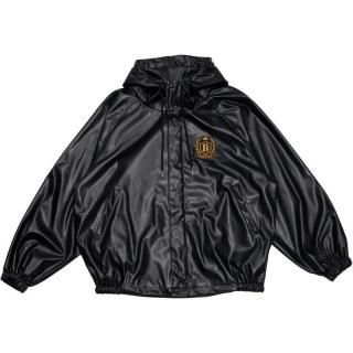 KRHYME DESIGN<br>PU LEATHER PARKA