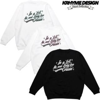 KRHYME DESIGN<br>CREWNECK SWEAT SHIRT<br>
