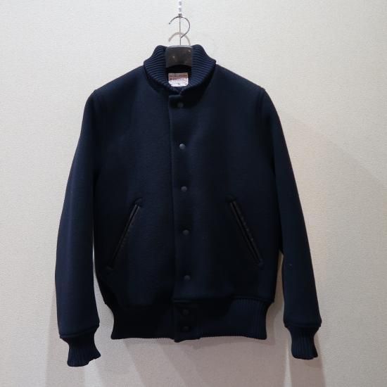 BONCOURA スポーツジャケット メルトンネイビー BONCOURA スポーツジャケット メルトンネイビー