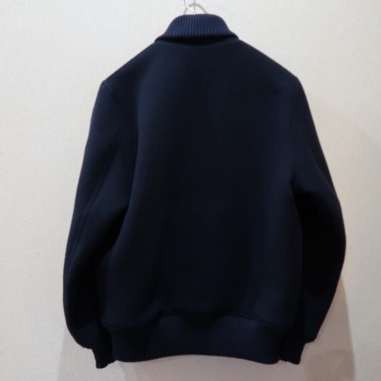 BONCOURA スポーツジャケット メルトンネイビー BONCOURA スポーツジャケット メルトンネイビー