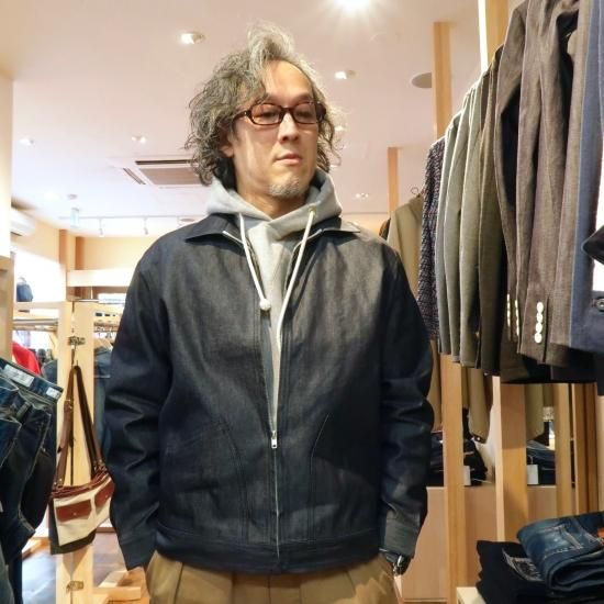 【国際ブランド】 FINDERS ハリントンジャケット シルクデニム KEEPERS極少量生産 ジャケット・アウター