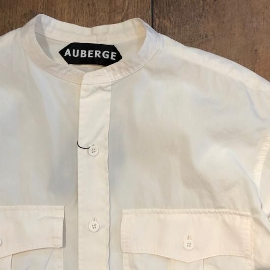 AUBERGE コットンギャザーシャツ 美品】 AUBERGE / オーベルジュ | コットン ギャザー レギュラー