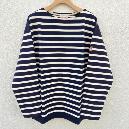BONCOURA ブレトンシャツ Long Sleeve Raschel Knit