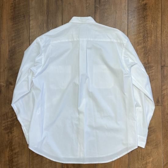 AUBERGE BIG SERGE SHIRTS WHITE AUBERGE BIG SERGE SHIRTS WHITE