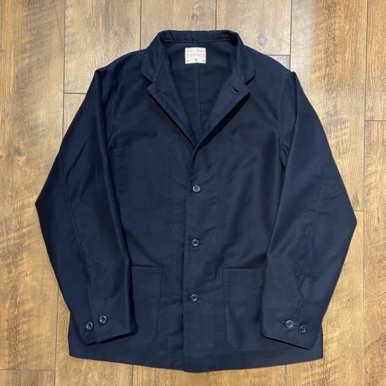 BONCOURA English Work Jacket Moleskin Dark navy BONCOURA English Work Jacket Moleskin Dark navy