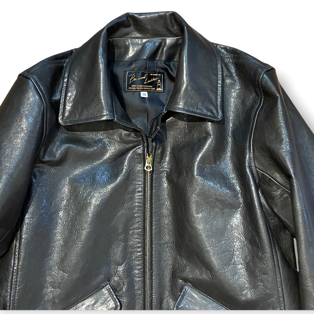 BONCOURA Sasha Leather Jacket Black