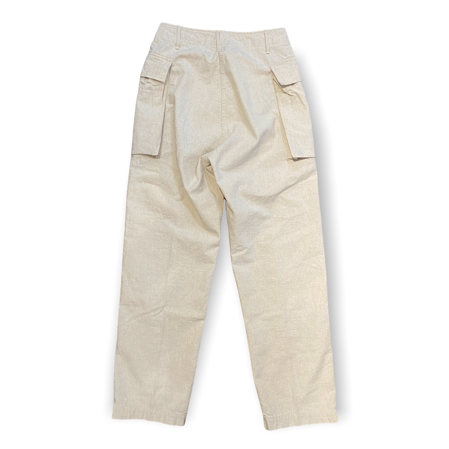 BONCOURA 43 Cargo Pants Dungaree Cotton Linen カーゴパンツ