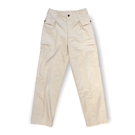 BONCOURA 43 Cargo Pants Dungaree Cotton Linen  カーゴパンツ