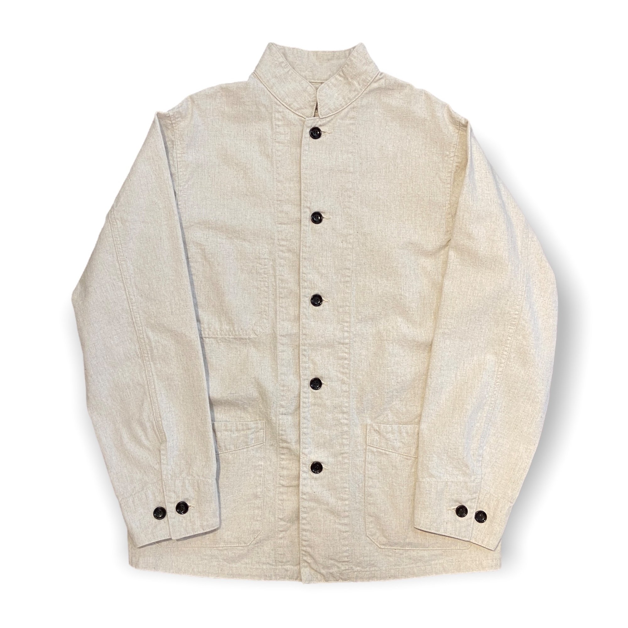 BONCOURA/ボンクラ English Work Jacket Dungaree Cotton Linen