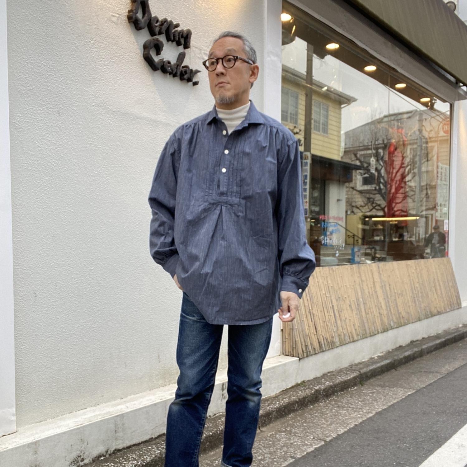 AUBERGE/オーベルジュ HENRI スモックシャツ AUBERGE/オーベルジュ HENRI スモックシャツ