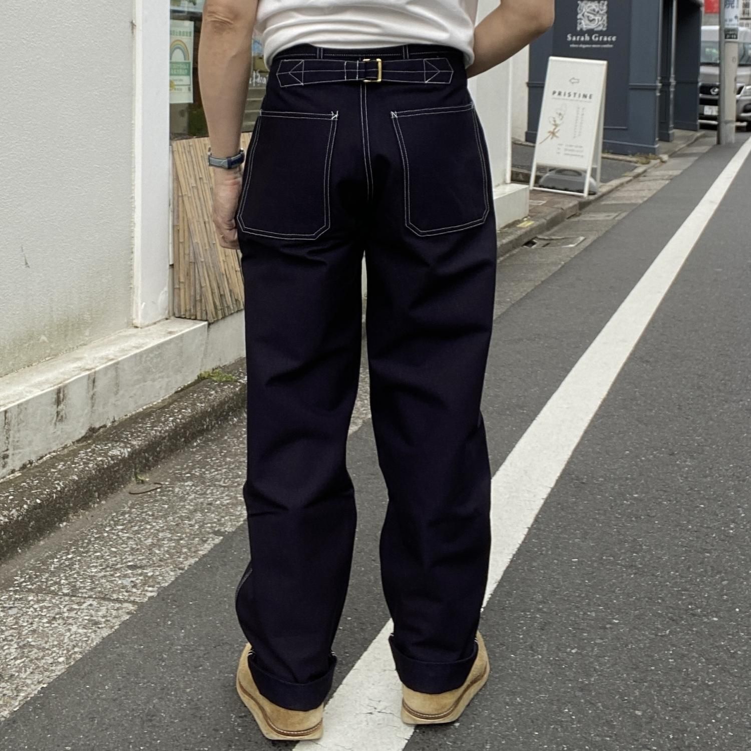 BONCOURA/ボンクラ Work Pants WWⅡ Duck indigo 12th BONCOURA/ボンクラ Work Pants WWⅡ Duck indigo 12th