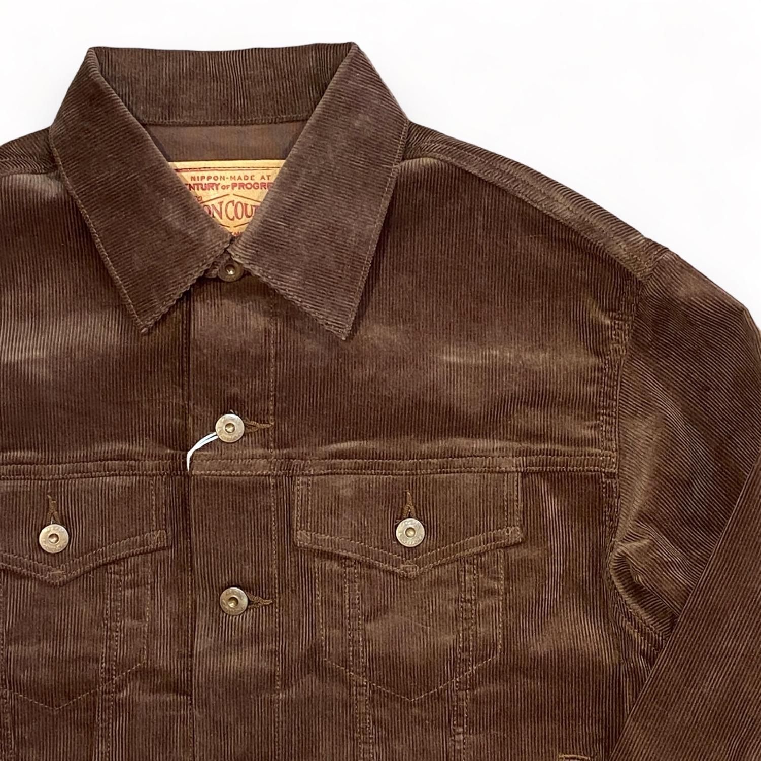 BONCOURA/ボンクラ Trucker Jacket Pocket Corduroy トラッカー BONCOURA/ボンクラ Trucker Jacket Pocket Corduroy トラッカー