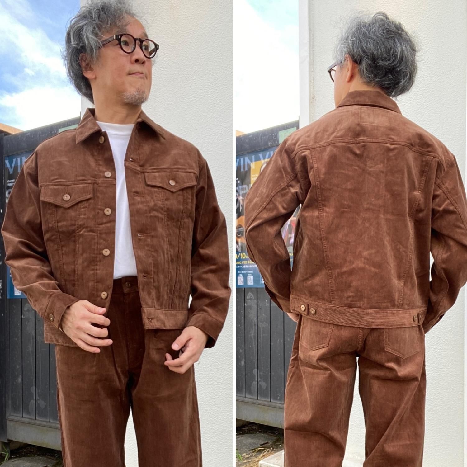 BONCOURA/ボンクラ Trucker Jacket Pocket Corduroy トラッカー BONCOURA/ボンクラ Trucker Jacket Pocket Corduroy トラッカー