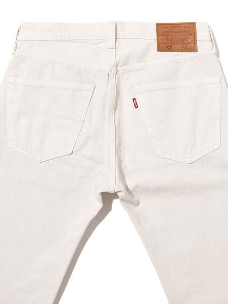 LEVI'S/リーバイス 501 ジーンズ ホワイト(生成り) | サイズ寸法 LEVI'S/リーバイス 501 ジーンズ ホワイト(生成り) | サイズ寸法