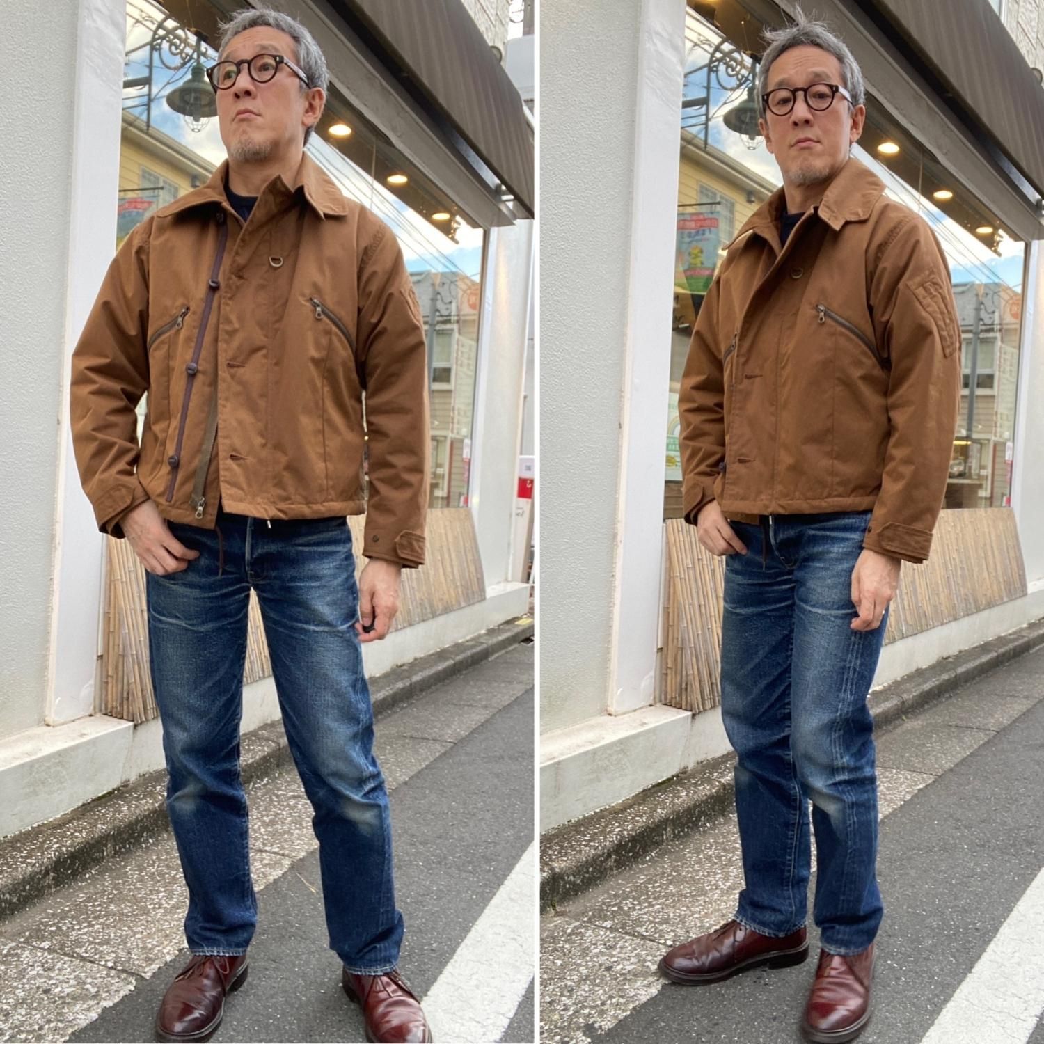 新品　AUBERGE オーベルジュ RANDOLPH ベンタイル　コヨーテ　40 AUBERGE/オーベルジュ RANDOLRH/ランドルフ ジャケット | 高密度