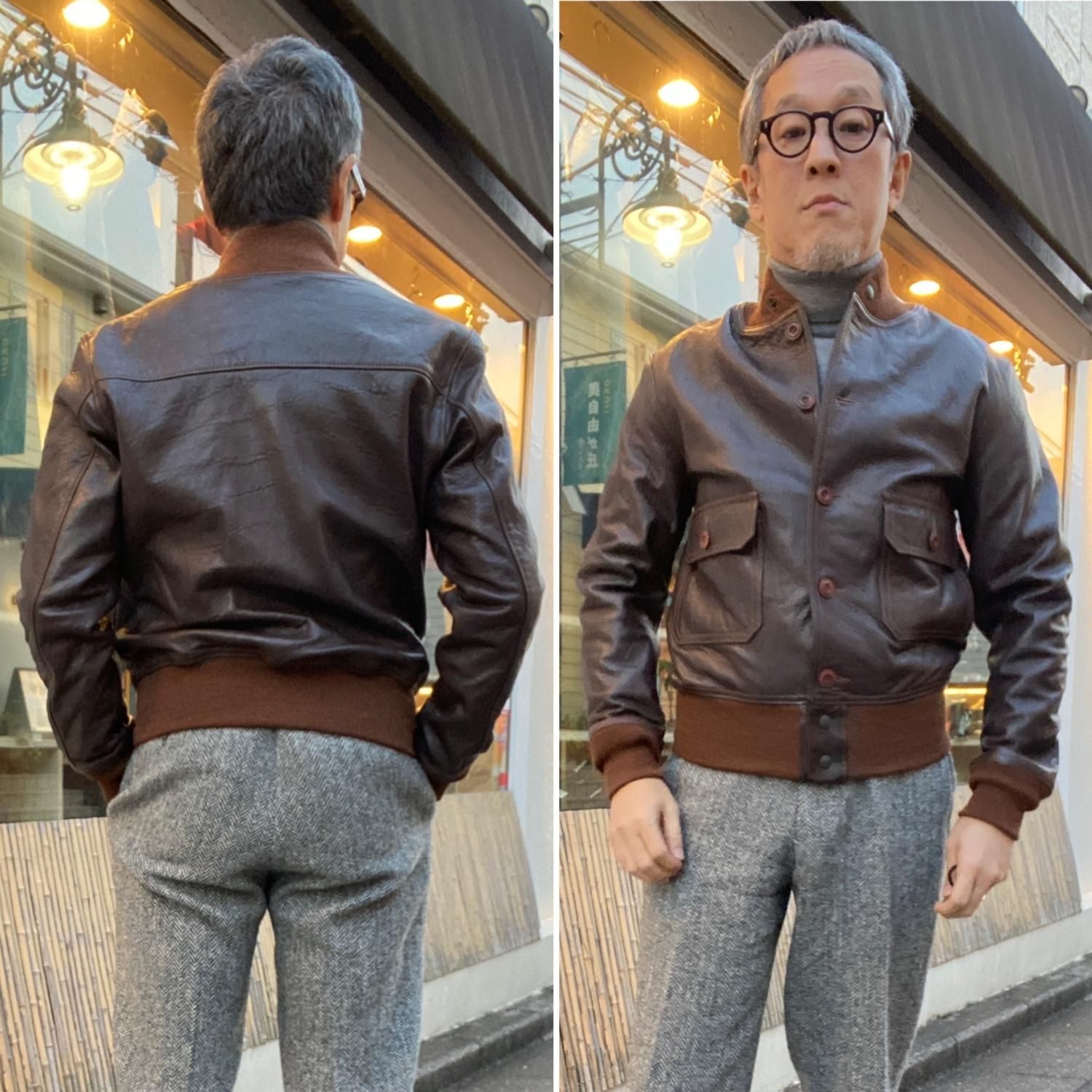 BILL KELSO/ビルケルソー レザージャケット 37J1 フライト BILL KELSO/ビルケルソー レザージャケット 37J1 フライト