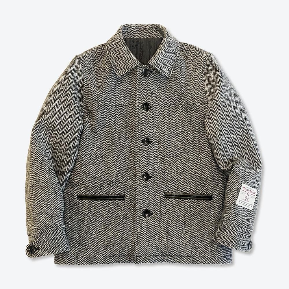 Denim Cellar.×FK ハリスツイードカーコート | 予約商品 - Denim Denim Cellar.×FK ハリスツイードカーコート | 予約商品 - Denim