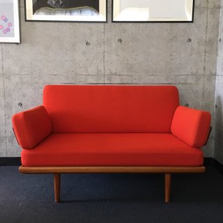 Minerva two seater sofa designed by Peter Hvidt & Orla Mølgaard Nielsen
