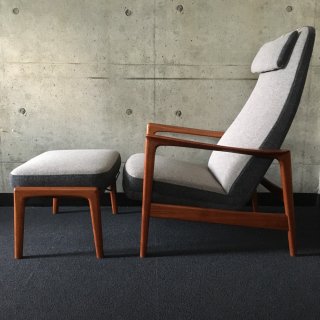  Easy Chair & Ottoman Duxiesta set 4 designed by Folke Ohlsson