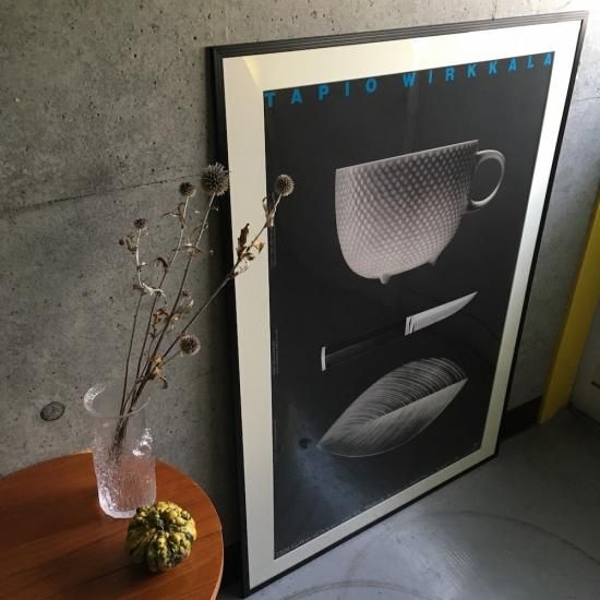 稀少品 北欧 ビンテージ ポスター アート Tapio Wirkkala アラビア ヴィンテージポスター タピオ・ウィルカラ 北欧