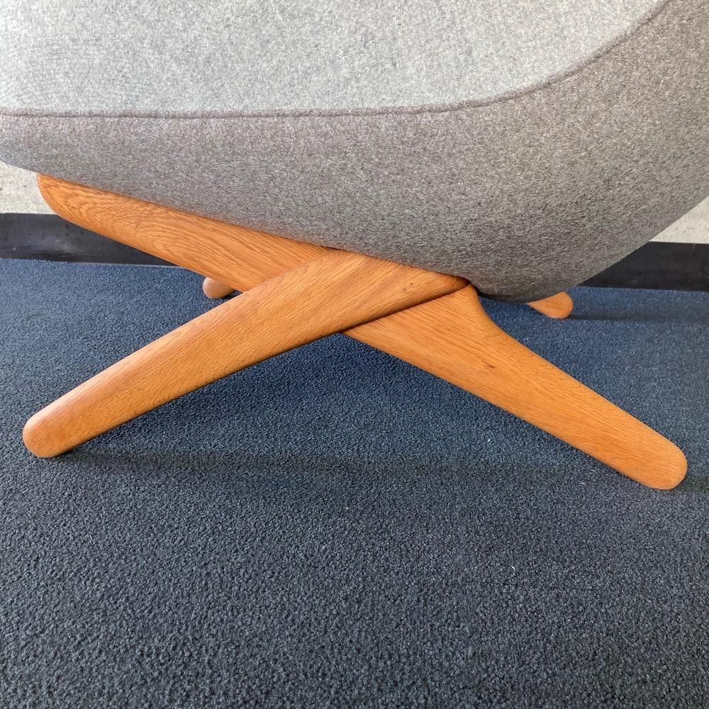 Easy Chair ”ML91” & Matching Stool designed by Illum Easy Chair ”ML91” & Matching Stool designed by Illum