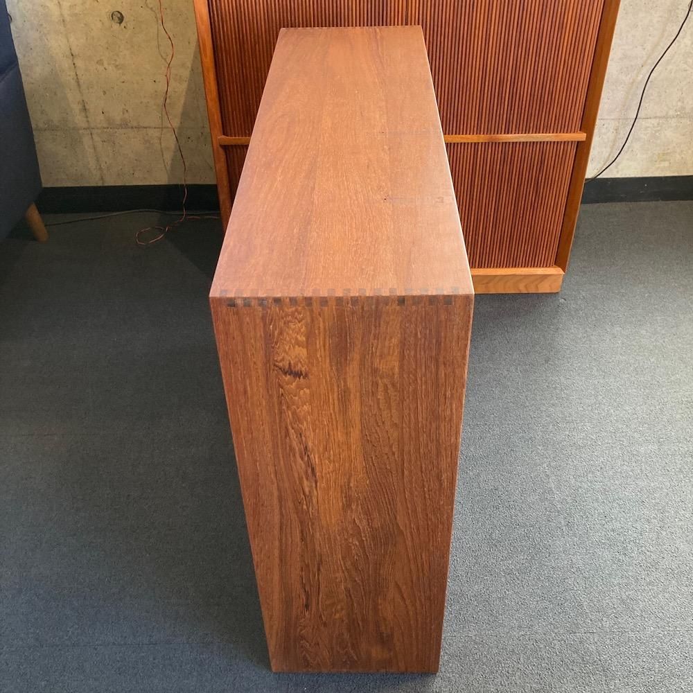 Solid Teak Bookcase and Cabinet