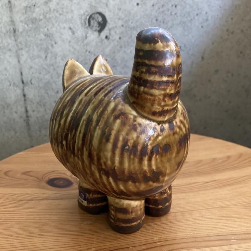 1970s リサラーソン 猫 Stora Zoo Katt グスタフスベリ リサラーソン 動物