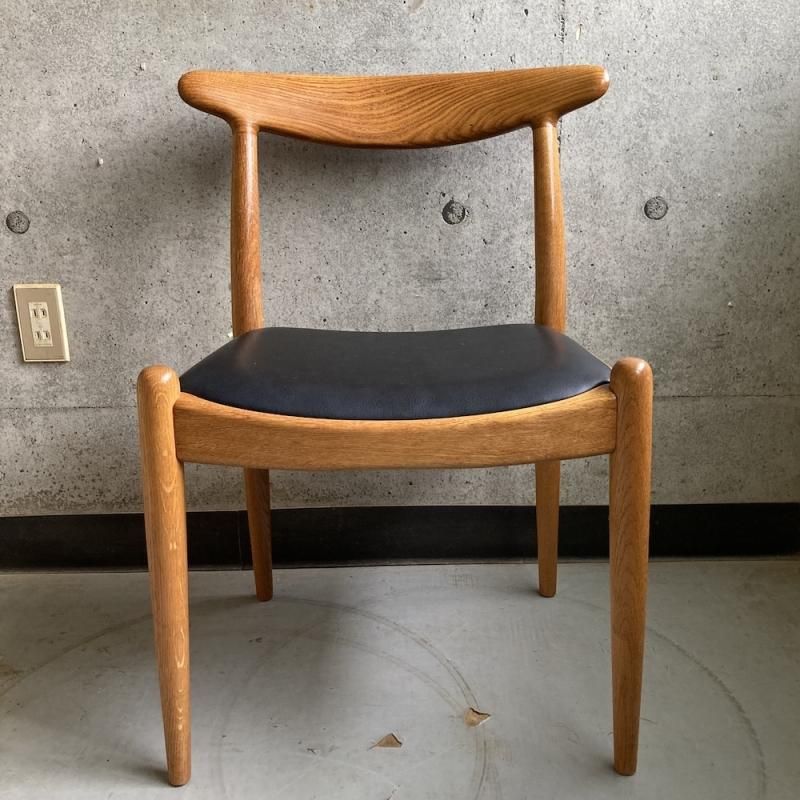 Hans J. Wegner, Chair 『W-1』 Oak, CM Madsen - 北欧家具 hisagu