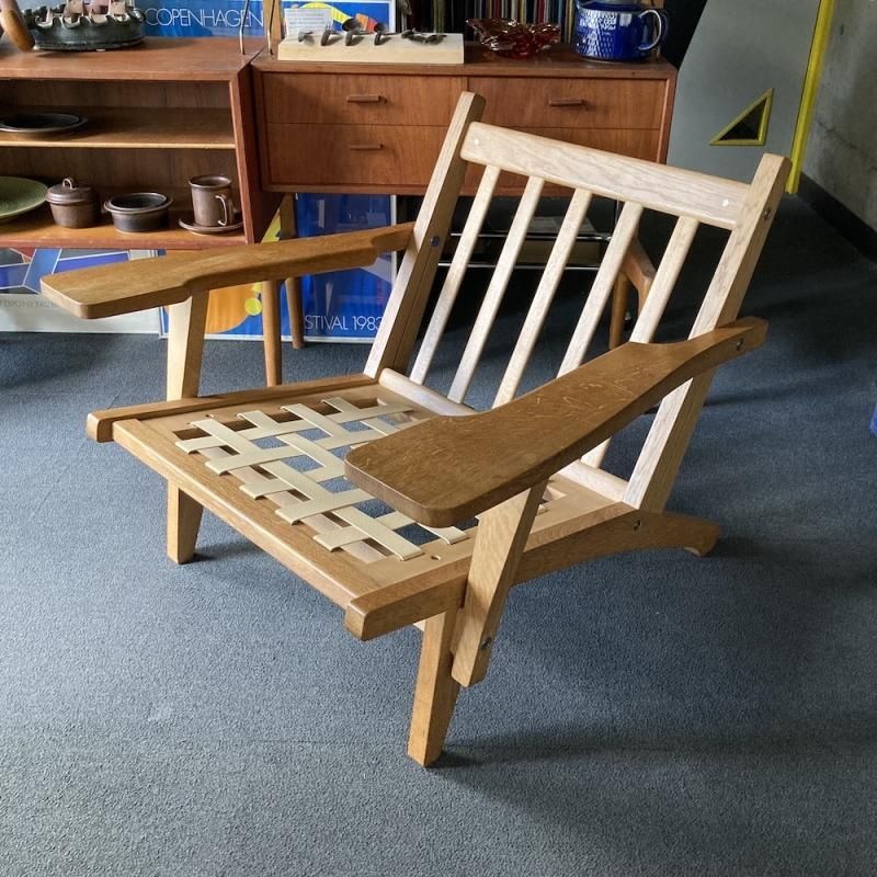 Hans J. Wegner, Easy Chair『GE-370』 Oak, GETAMA, Denmark Hans J. Wegner, Easy Chair『GE-370』 Oak, GETAMA, Denmark